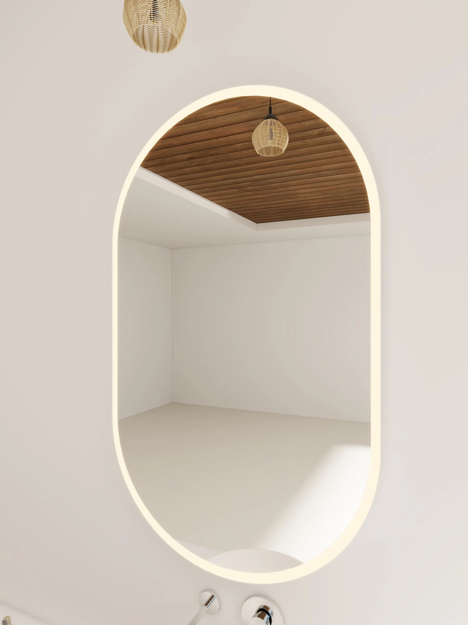 SEED Mirrors w/LED INFINITE BATH