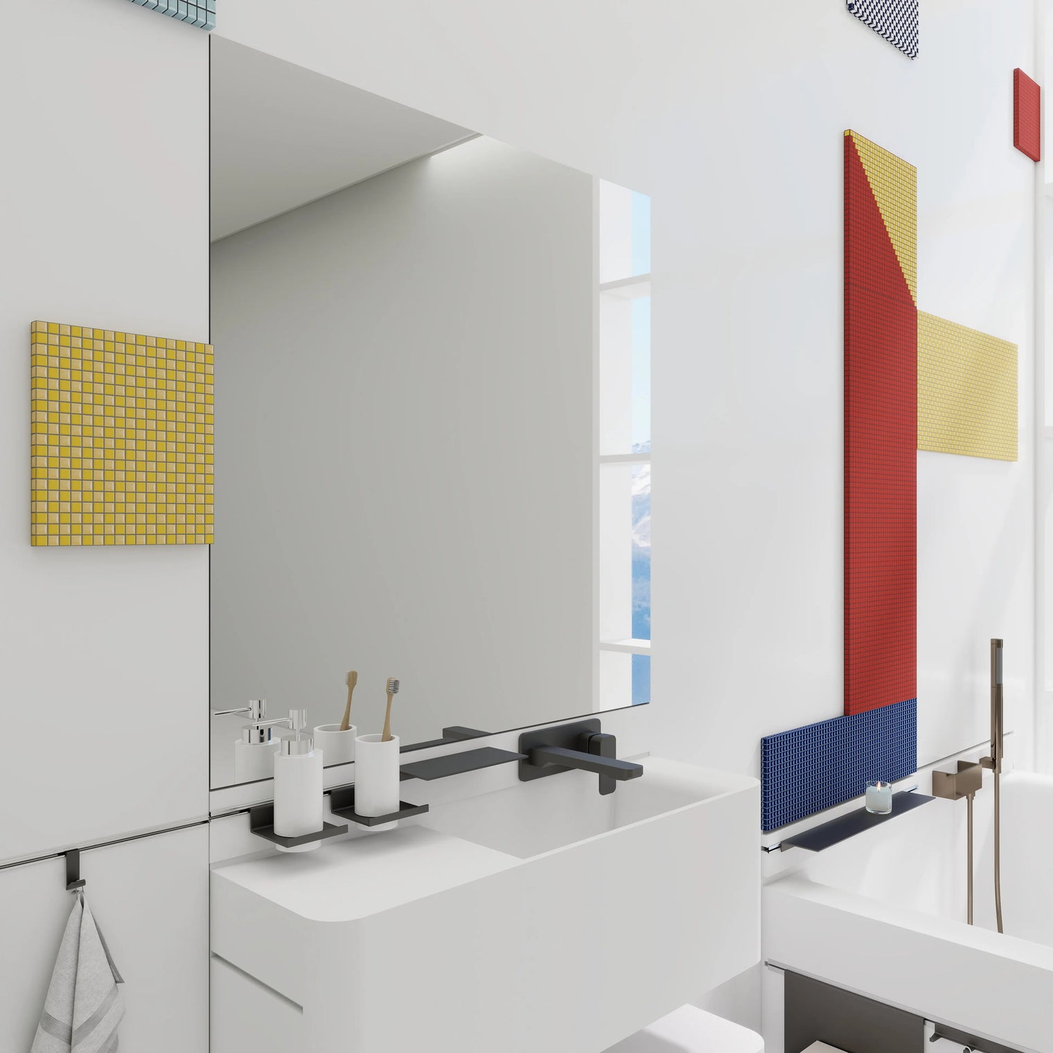 ELEMENTS WALL PANELS Mirror Panel INFINITE BATH