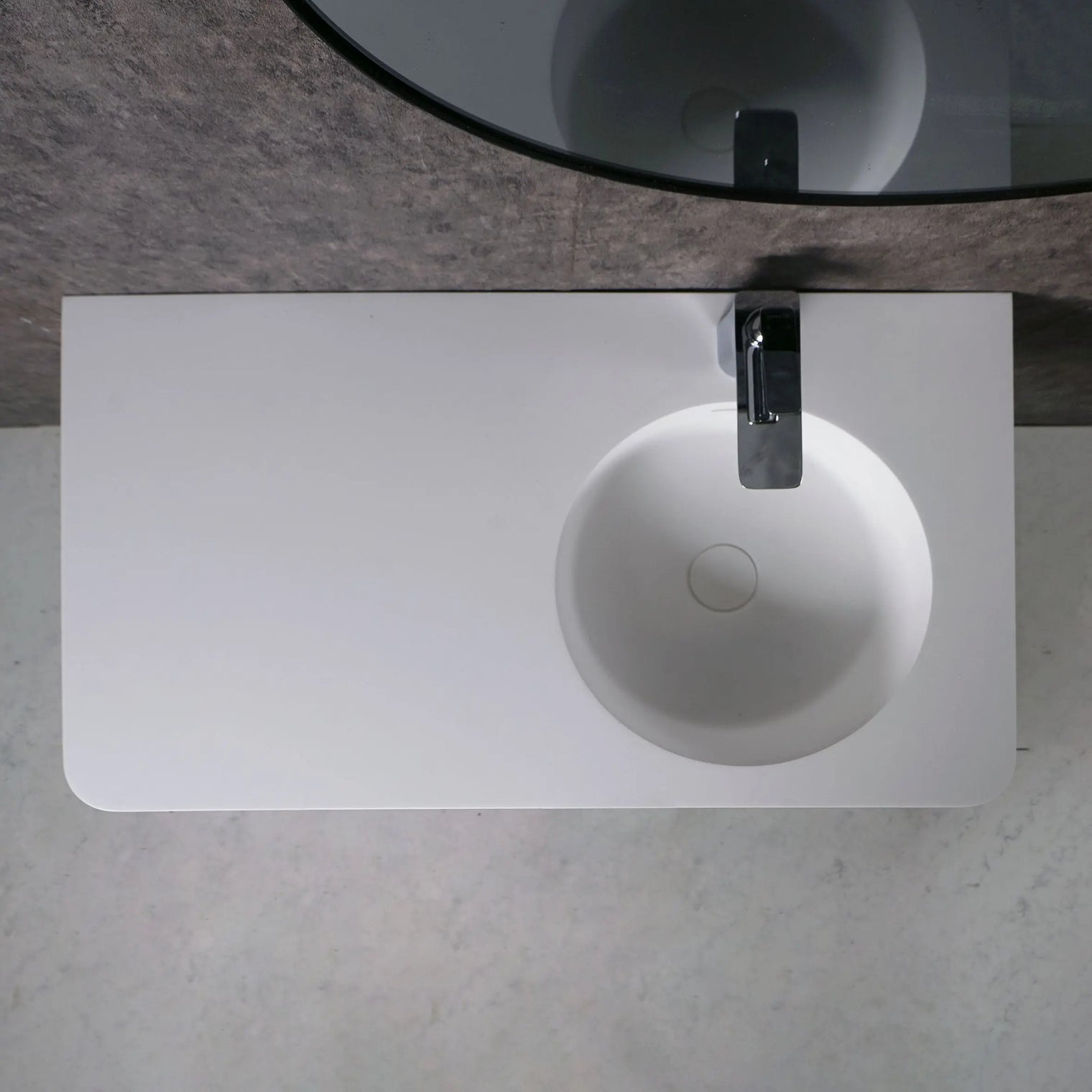 Cirque 90R-WALL MOUNT WASHBASINS-訂造一體無縫洗手盆,Tailor made Washbasins,waterbasin hk, 浴室物料,浴室裝修,訂造洗手盆,浴室翻新,Bathroomware ,Bespoke bathroom,浴室配件,訂造浴室潔具,訂造浴室傢俬,香港 浴室設計 公司,best custom bathroom furniture HK, Infinite Bath