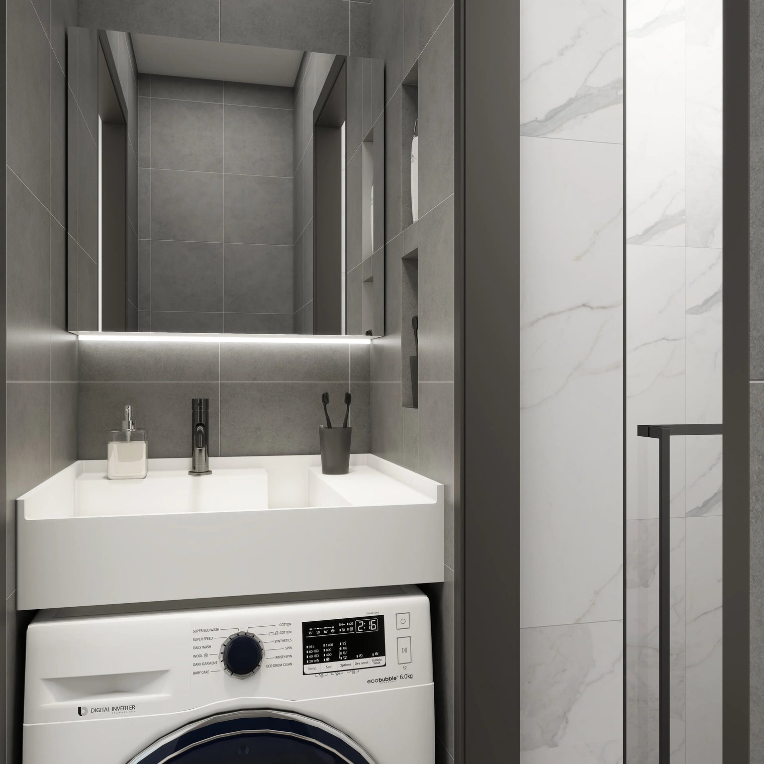 PURE LaundryRear Sink 65L INFINITE