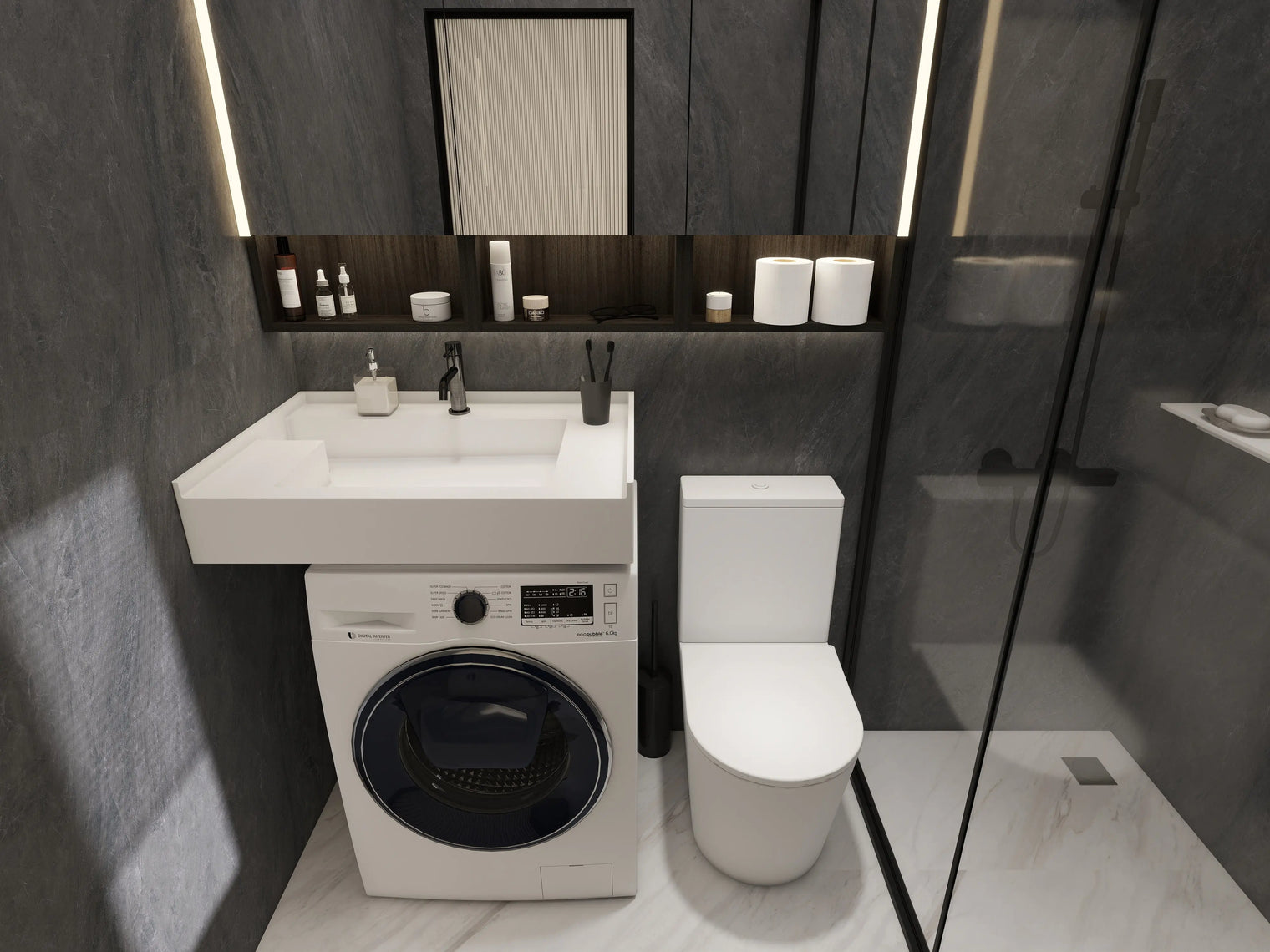 PURE Laundry Sink WM 80LS