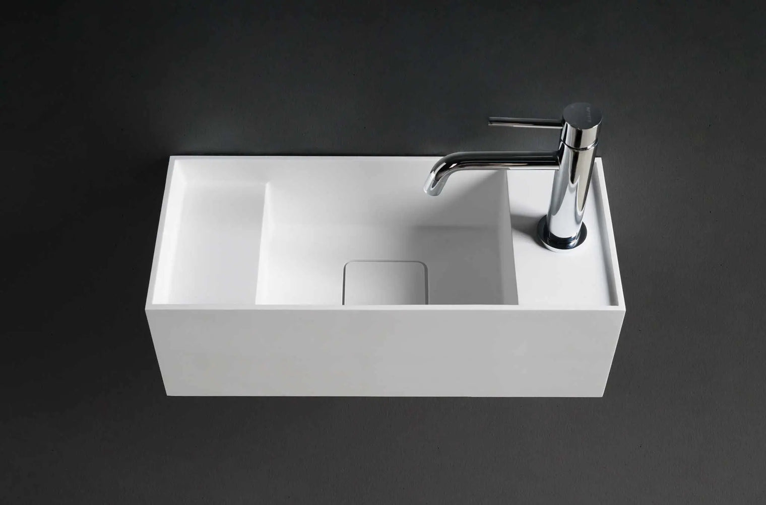 CUBE-X WM 45-WALL MOUNT WASHBASINS-訂造一體無縫洗手盆,Tailor made Washbasins,waterbasin hk, 浴室物料,浴室裝修,訂造洗手盆,浴室翻新,Bathroomware ,Bespoke bathroom,浴室配件,訂造浴室潔具,訂造浴室傢俬,香港 浴室設計 公司,best custom bathroom furniture HK, Infinite Bath