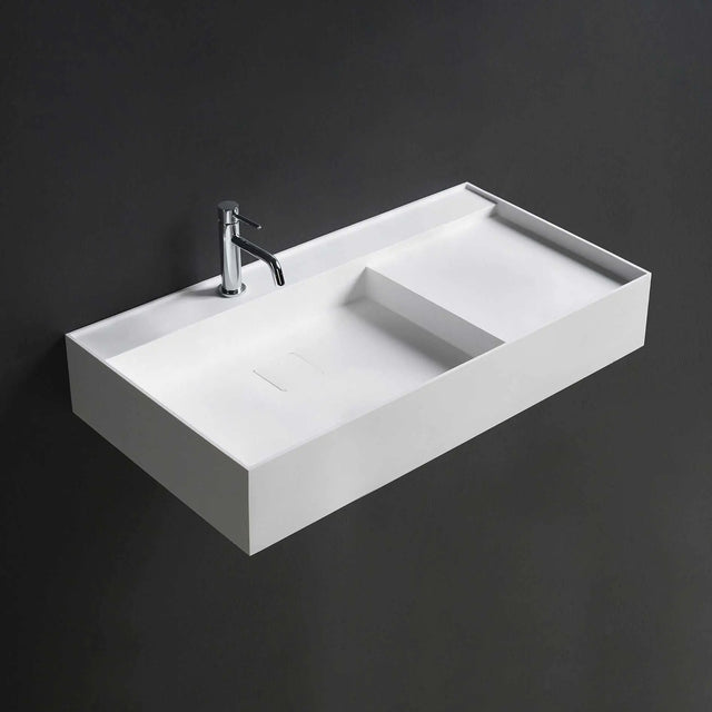 CUBE-X WM 90L-WALL MOUNT WASHBASINS-訂造一體無縫洗手盆,Tailor made Washbasins,waterbasin hk, 浴室物料,浴室裝修,訂造洗手盆,浴室翻新,Bathroomware ,Bespoke bathroom,浴室配件,訂造浴室潔具,訂造浴室傢俬,香港 浴室設計 公司,best custom bathroom furniture HK, Infinite Bath
