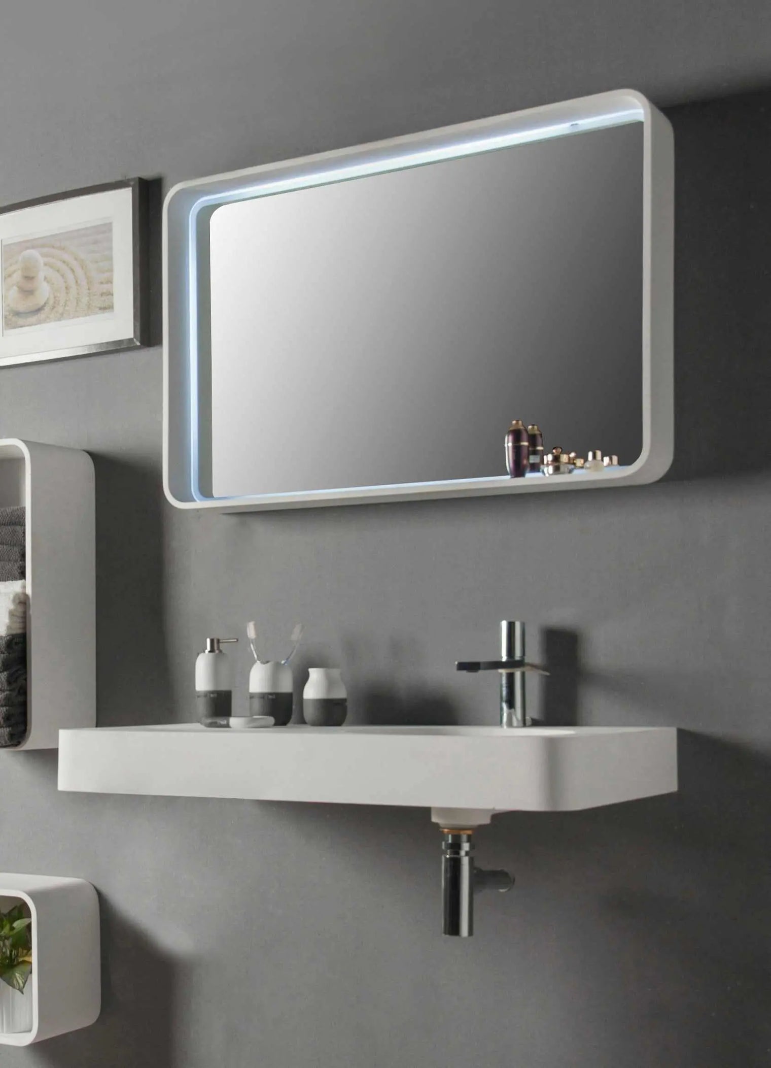Cirque WM 55R-WALL MOUNT WASHBASINS-訂造一體無縫洗手盆,Tailor made Washbasins,waterbasin hk, 浴室物料,浴室裝修,訂造洗手盆,浴室翻新,Bathroomware ,Bespoke bathroom,浴室配件,訂造浴室潔具,訂造浴室傢俬,香港 浴室設計 公司,best custom bathroom furniture HK, Infinite Bath