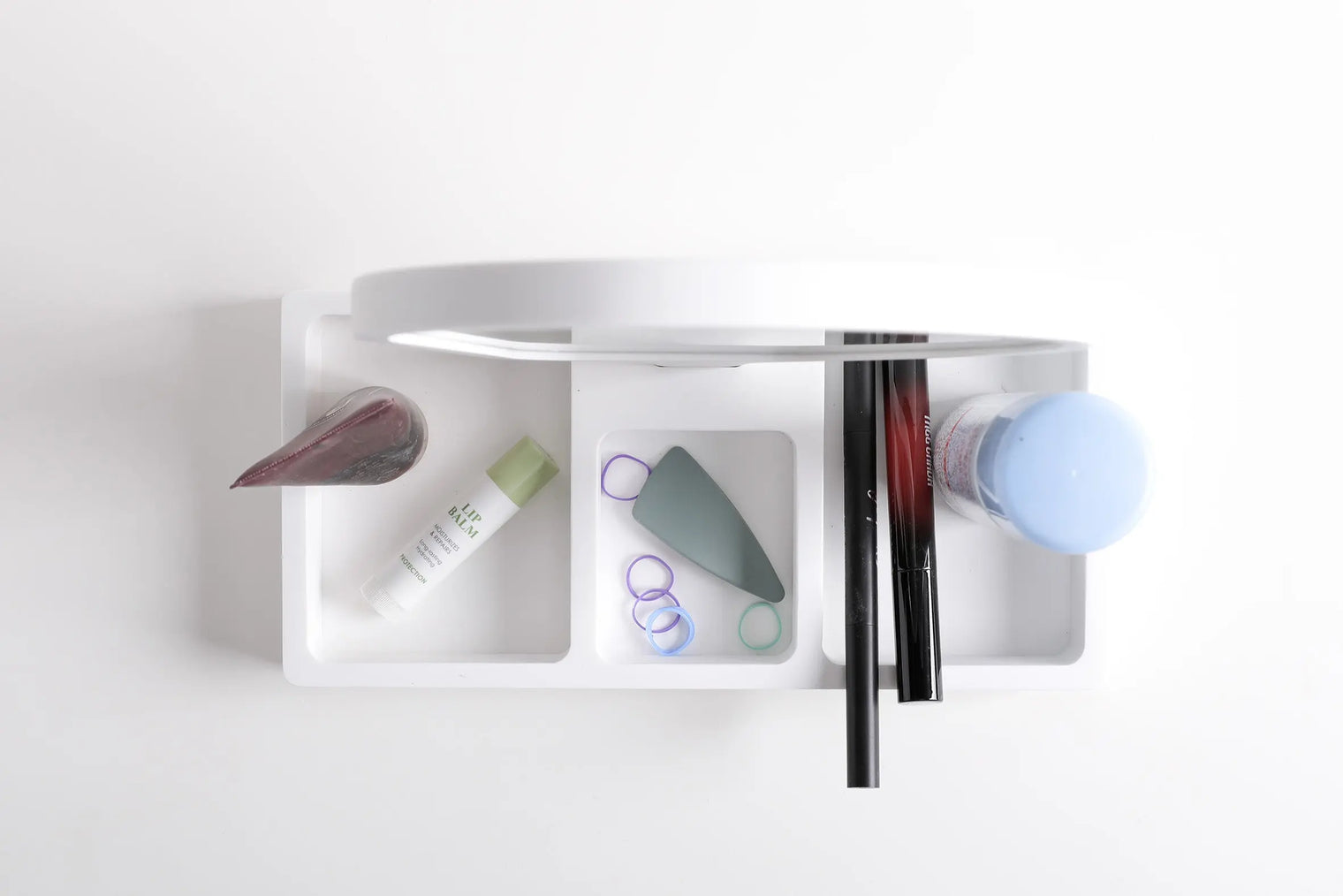 193 Cosmetics Tray w/Mirror-8050 Solid Surfaces Home-INFINITE-訂造洗手盆,浴室翻新, small size bathtubs, custom-made bathtub HK,freestanding bathtub Hong Kong, 獨立式 浴缸 香港, premium bathtub brands HK, Where to buy bathtubs in Hong Kong, best custom bathroom furniture HK, Infinite Bath, Infinite浴缸, Cloakroom,Vanities, Mirrors,Bathroom Furniture, 浴室裝修,浴室 櫃 訂造