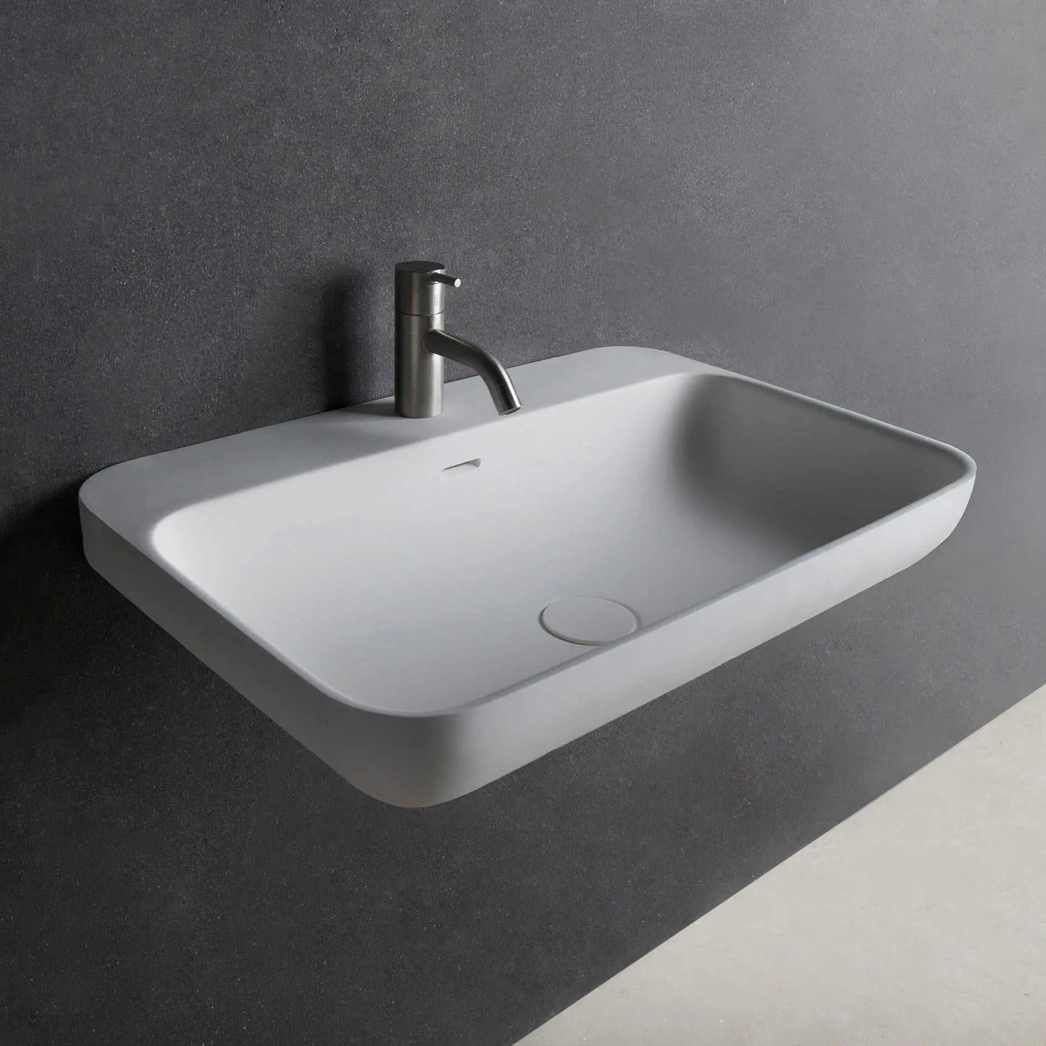 Niagara WM 60-WALL MOUNT WASHBASINS-訂造一體無縫洗手盆,Tailor made Washbasins,waterbasin hk, 浴室物料,浴室裝修,訂造洗手盆,浴室翻新,Bathroomware ,Bespoke bathroom,浴室配件,訂造浴室潔具,訂造浴室傢俬,香港 浴室設計 公司,best custom bathroom furniture HK, Infinite Bath
