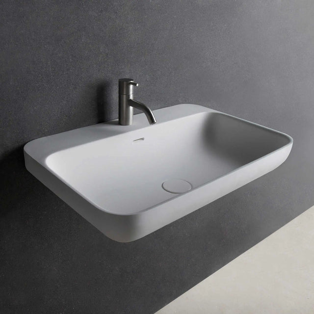 Niagara WM 60-WALL MOUNT WASHBASINS-訂造一體無縫洗手盆,Tailor made Washbasins,waterbasin hk, 浴室物料,浴室裝修,訂造洗手盆,浴室翻新,Bathroomware ,Bespoke bathroom,浴室配件,訂造浴室潔具,訂造浴室傢俬,香港 浴室設計 公司,best custom bathroom furniture HK, Infinite Bath