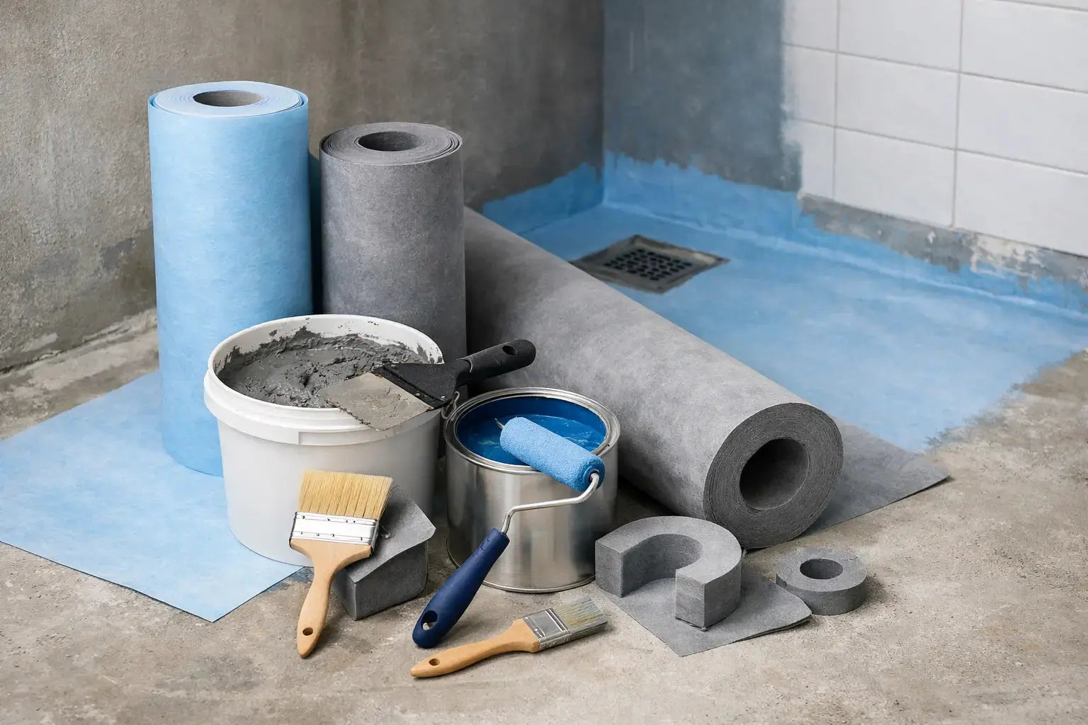Bathroom Waterproof Material Options