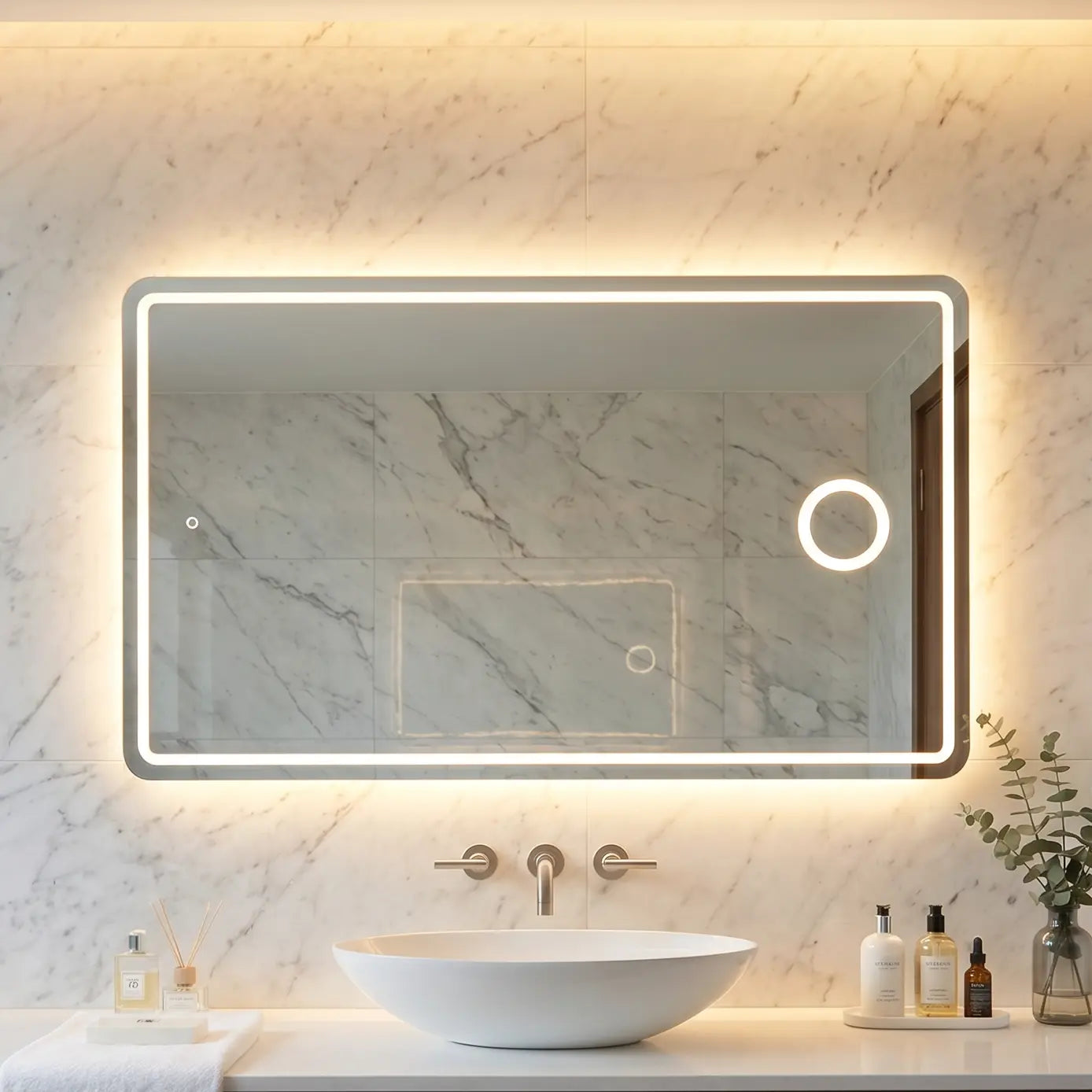 LED Mirrors-INFINITE BATH, 訂造浴室潔具,Hong Kong custom bathtub,Hong Kong bathroom design company, Luxury bathtub brands Hong Kong,浴室配件,浴缸香港,Bespoke bathroom,浴室設計 公司