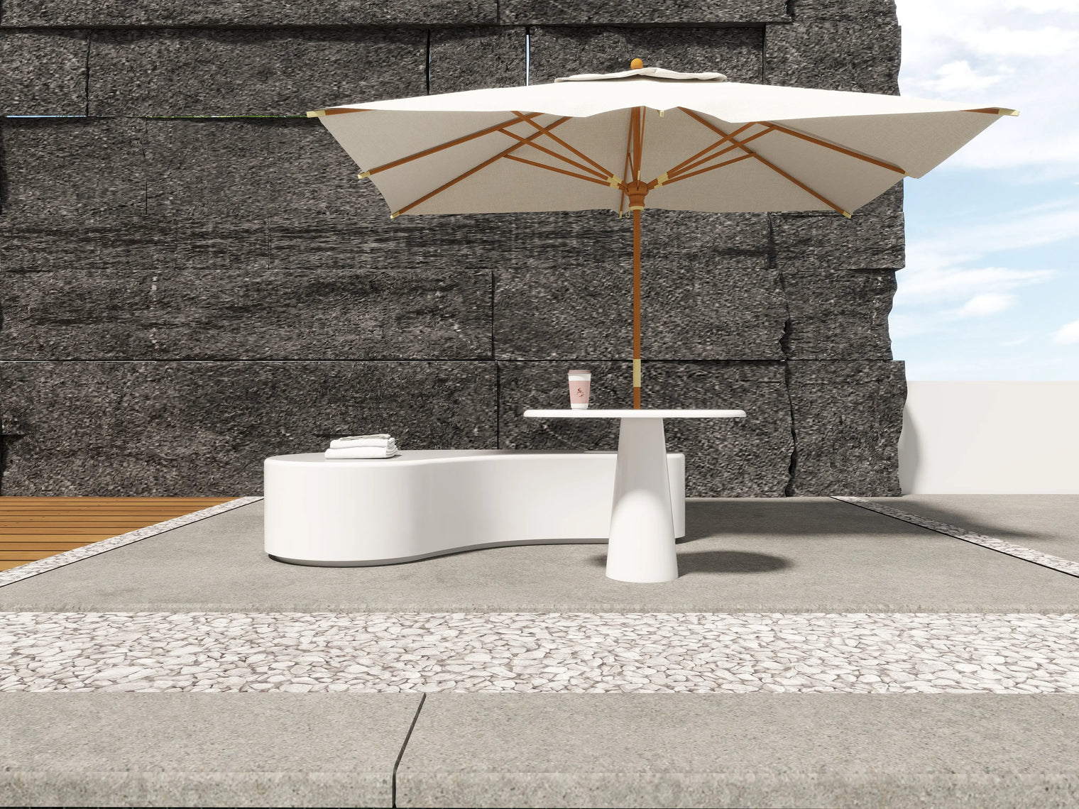 SEED Dressing Bench INFINITE BATH