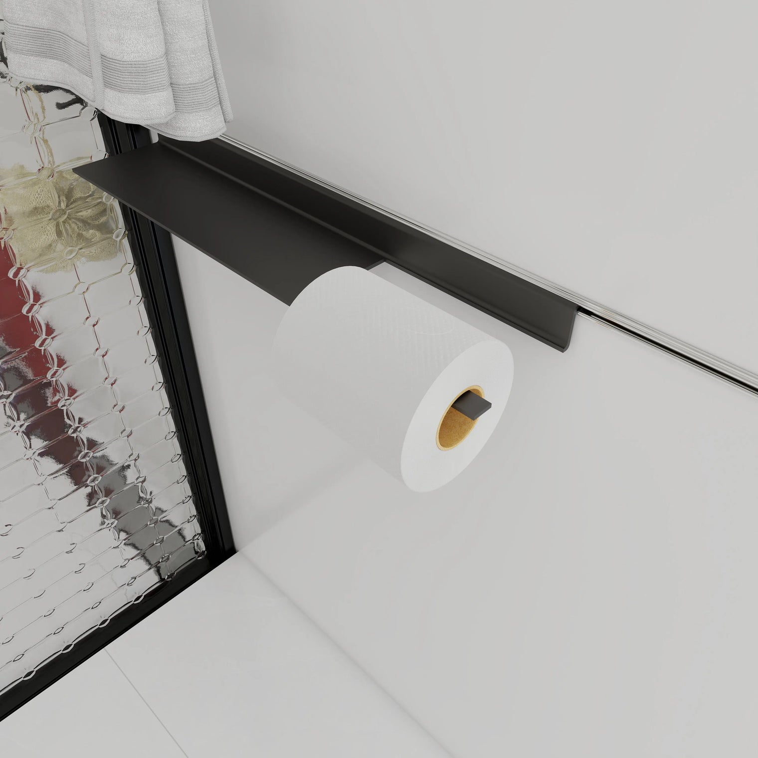 ELEMENTS ACCESSORIES Paper Rail on Right INFINITE BATH