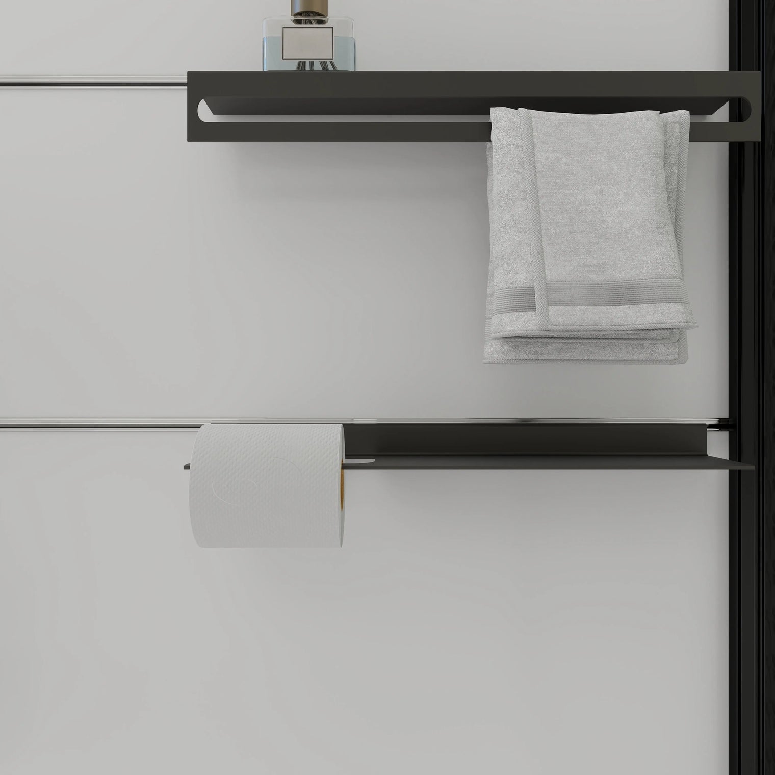 ELEMENTS ACCESSORIES Paper Rail on Left INFINITE BATH