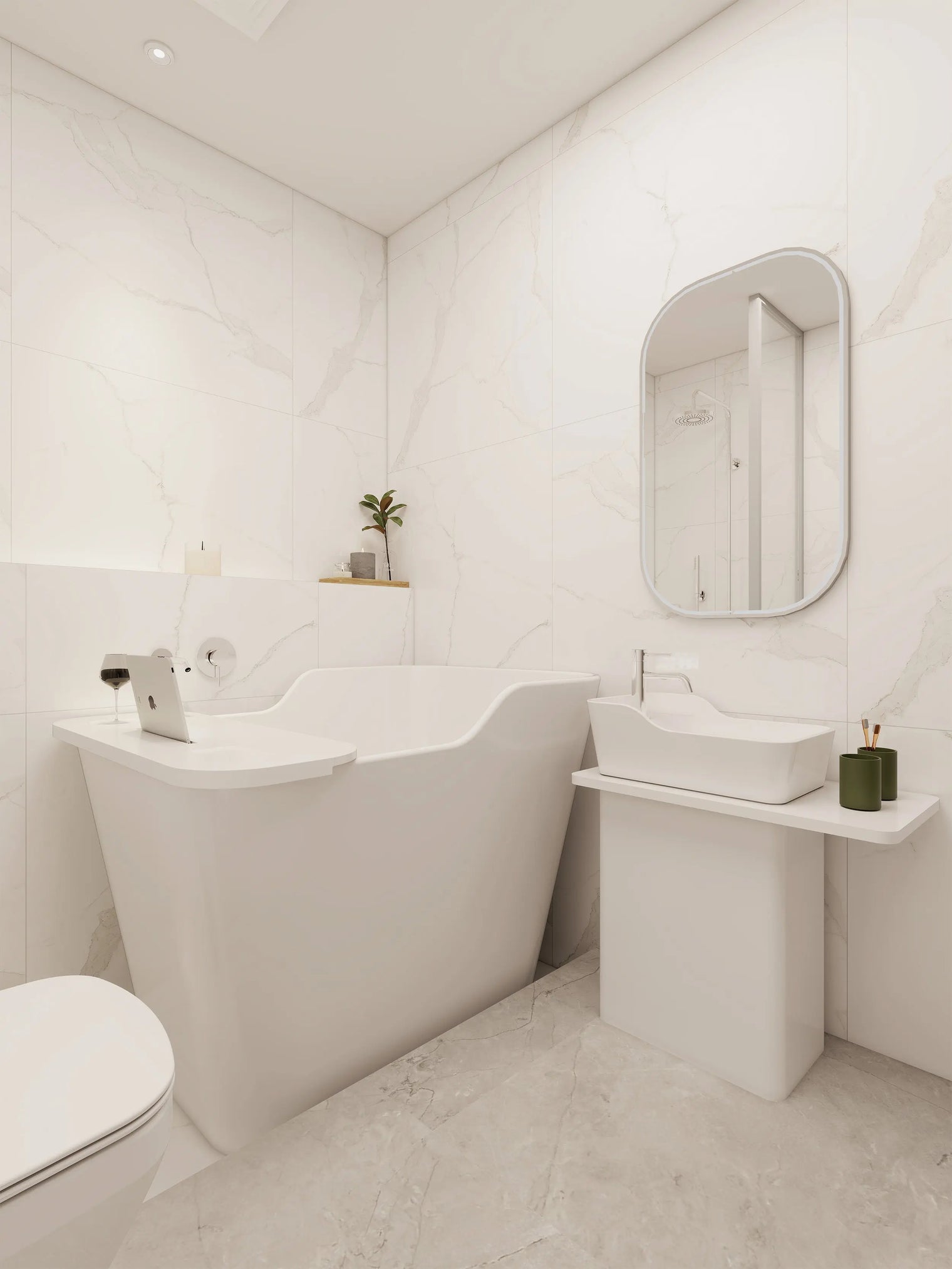 OSAKA Tablet Holder INFINITE BATH