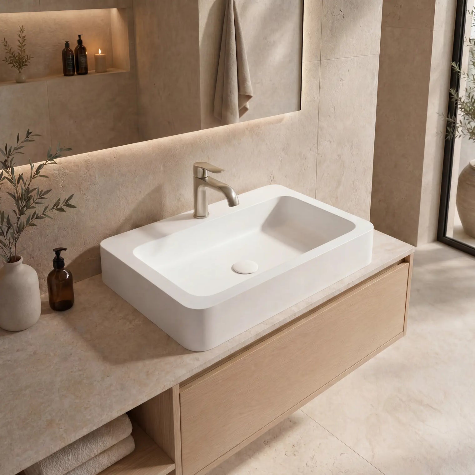 Bari Basin 60 w/Deck