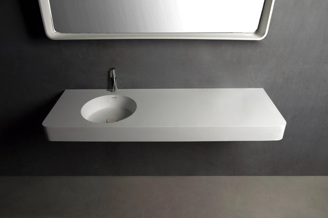 Cirque WM 120L-WALL MOUNT WASHBASINS-訂造一體無縫洗手盆,Tailor made Washbasins,waterbasin hk, 浴室物料,浴室裝修,訂造洗手盆,浴室翻新,Bathroomware ,Bespoke bathroom,浴室配件,訂造浴室潔具,訂造浴室傢俬,香港 浴室設計 公司,best custom bathroom furniture HK, Infinite Bath