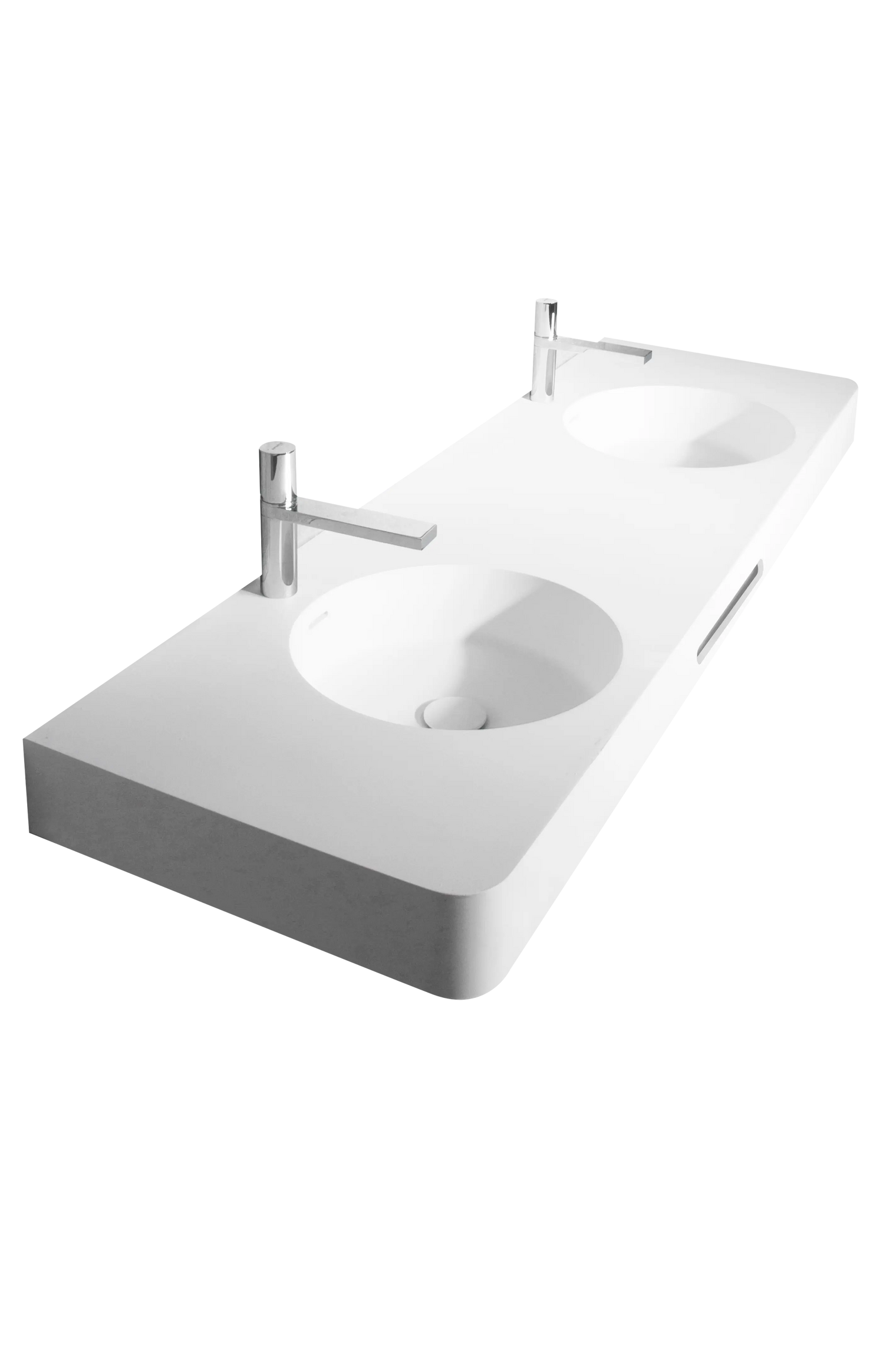 Cirque WM 150DB with Towel Bar-WALL MOUNT WASHBASINS-訂造一體無縫洗手盆,Tailor made Washbasins,waterbasin hk, 浴室物料,浴室裝修,訂造洗手盆,浴室翻新,Bathroomware ,Bespoke bathroom,浴室配件,訂造浴室潔具,訂造浴室傢俬,香港 浴室設計 公司,best custom bathroom furniture HK, Infinite Bath