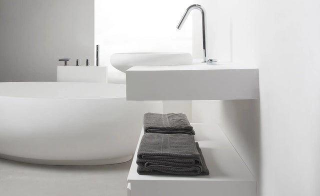 Ardea Semi-Recess Basin (Round)-INFINITE BATH-訂造洗手盆,浴室翻新, small size bathtubs, custom-made bathtub HK,freestanding bathtub Hong Kong, 獨立式 浴缸 香港, premium bathtub brands HK, Where to buy bathtubs in Hong Kong, best custom bathroom furniture HK, Infinite Bath, Infinite浴缸, Cloakroom,Vanities, Mirrors,Bathroom Furniture, 浴室裝修,浴室 櫃 訂造