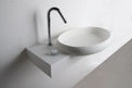 Ardea Semi-Recess Basin (Oval)-WALL MOUNT WASHBASINS-INFINITE-訂造洗手盆,浴室翻新, small size bathtubs, custom-made bathtub HK,freestanding bathtub Hong Kong, 獨立式 浴缸 香港, premium bathtub brands HK, Where to buy bathtubs in Hong Kong, best custom bathroom furniture HK, Infinite Bath, Infinite浴缸, Cloakroom,Vanities, Mirrors,Bathroom Furniture, 浴室裝修,浴室 櫃 訂造