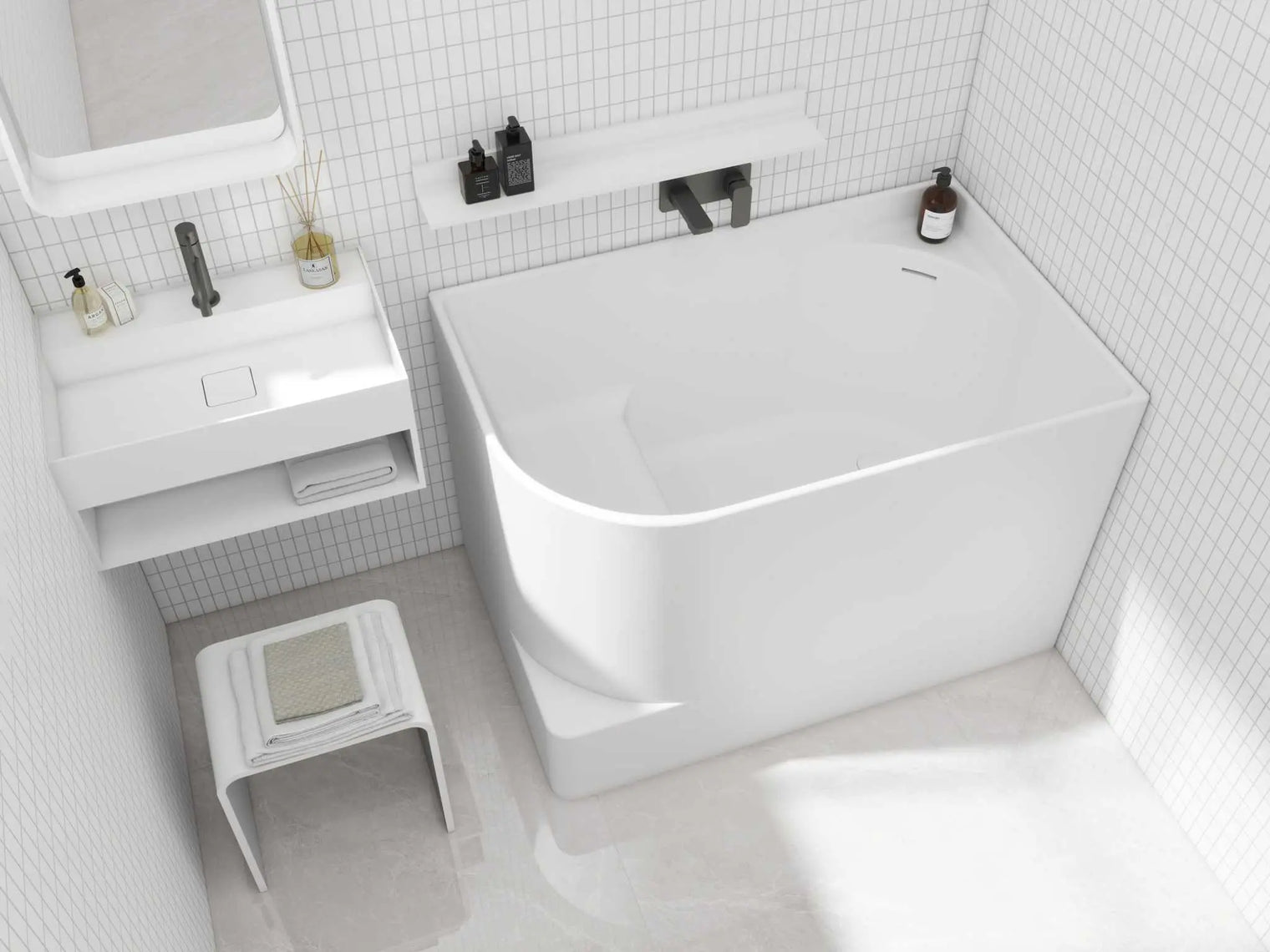 Rovigo 120L-BATHTUBS-INFINITE-Rovigo 120L-BATHTUBS-Bespoke Bathroom Renovation, bespoke bathtub Hong Kong, Hong Kong luxury bathroom furniture, modern bathroom design Hong Kong, 香港 浴缸 邊度買, where to buy luxury bathtubs in Hong Kong, Infinite Bath, Infinite 浴室, Washbasin,shower screen, Bathtubs,Washbasins, 迷你浴缸香港,浴室設計 ,浴室翻新,small size bathtubs, custom-made bathtub HK,freestanding bathtub Hong Kong, 獨立式 浴缸 香港,浴室裝修,迷你浴缸,Bathtub length under 1.5m,迷利浴缸，豪華 浴缸 品牌 香港,浴室配件,浴缸香港,訂造浴室潔具,hong kong custom bathtub