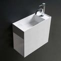CUBE-X WM 45 w/Side Shelf-WALL MOUNT WASHBASINS-訂造一體無縫洗手盆,Tailor made Washbasins,waterbasin hk, 浴室物料,浴室裝修,訂造洗手盆,浴室翻新,Bathroomware ,Bespoke bathroom,浴室配件,訂造浴室潔具,訂造浴室傢俬,香港 浴室設計 公司,best custom bathroom furniture HK, Infinite Bath