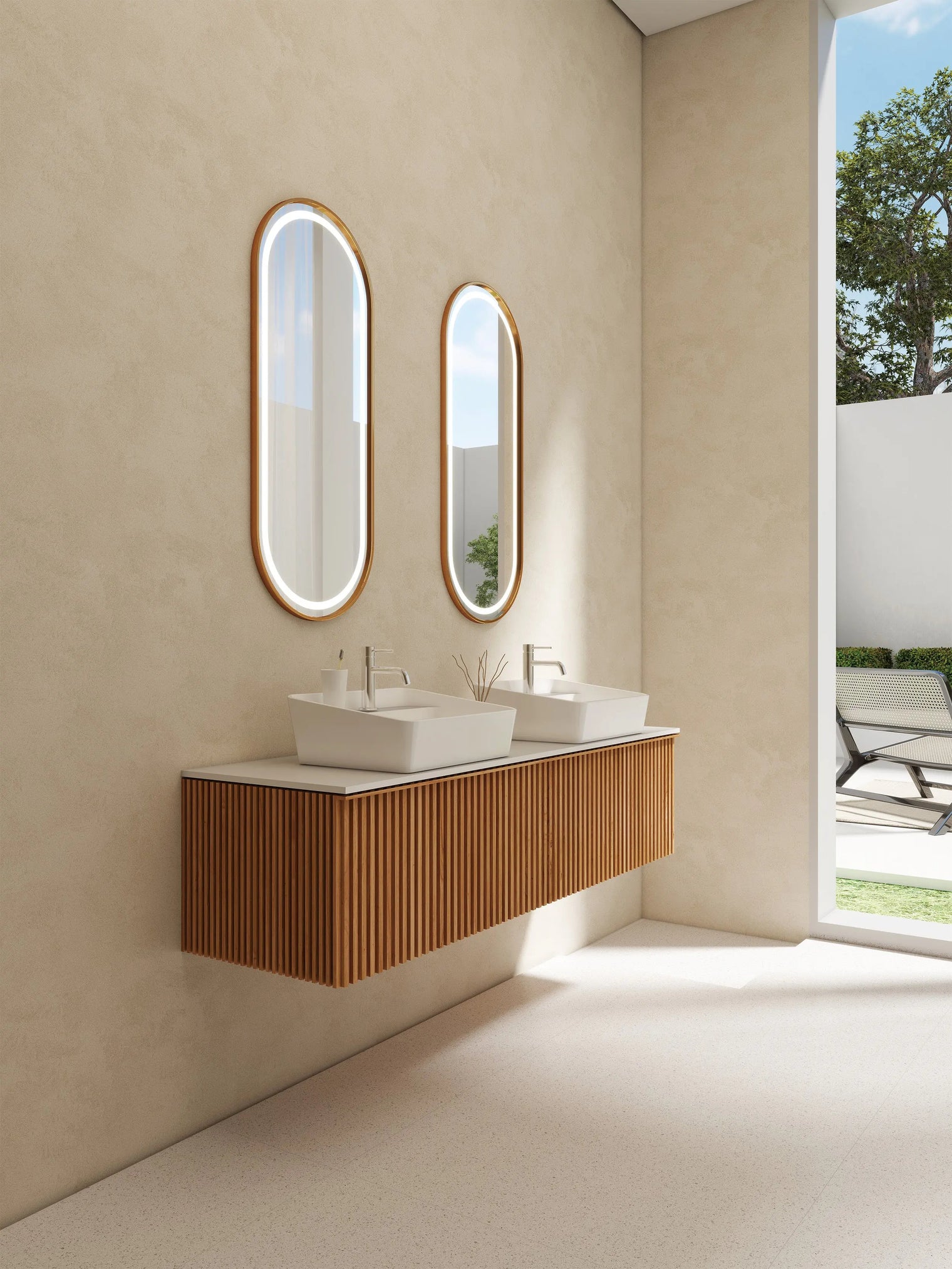 OSAKA RR （BE）Bevel Edge Overcounter Basins INFINITE BATH