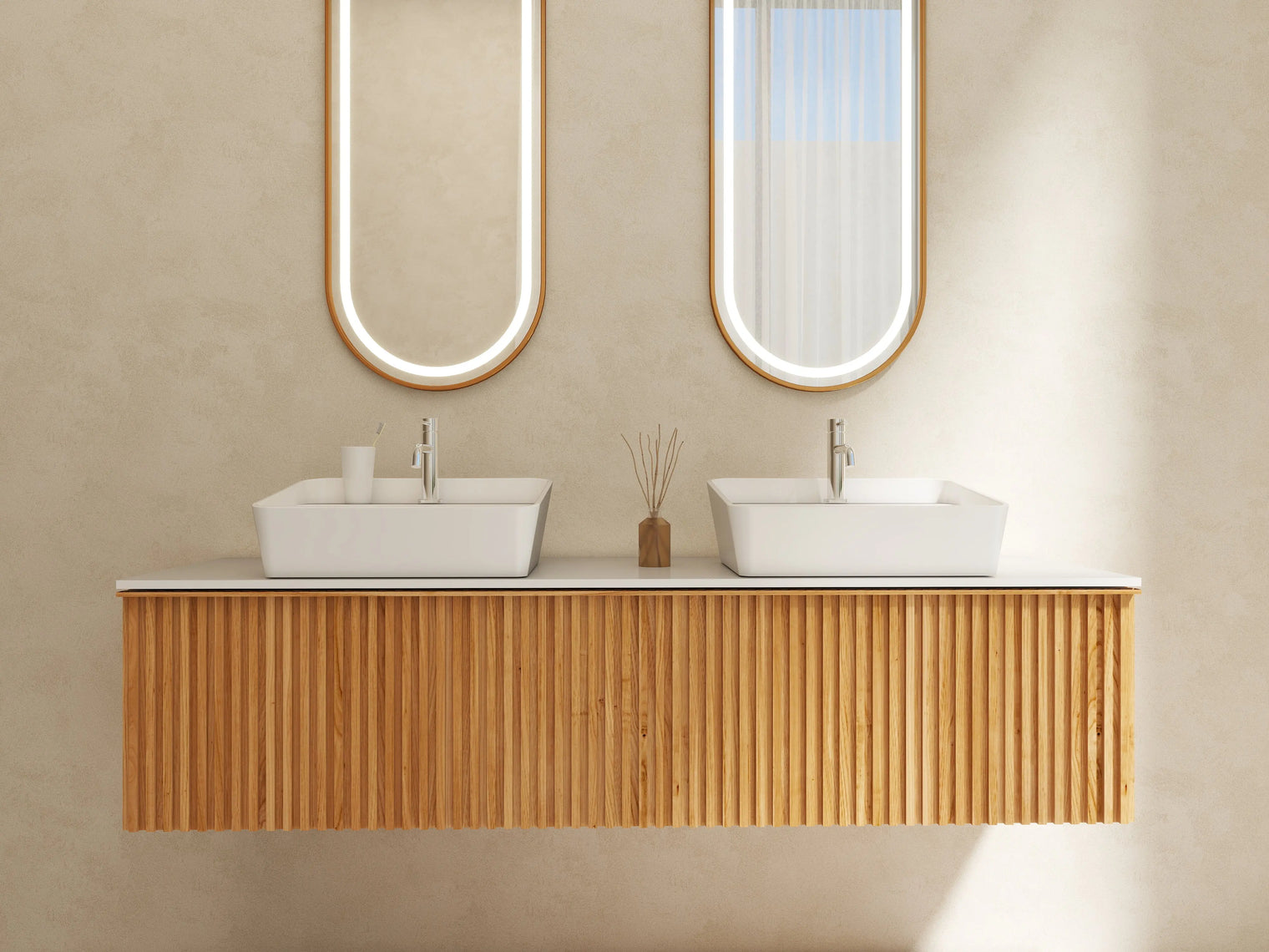 OSAKA RR （BE）Bevel Edge Overcounter Basins INFINITE BATH