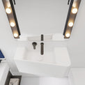 ELEMENTS Wall-Mount Washbasins Bowl on Left INFINITE BATH