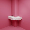 CUT-TO-FIT Modules Basin on left INFINITE BATH