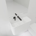ELEMENTS Wall-Mount Washbasins Bowl on left INFINITE BATH