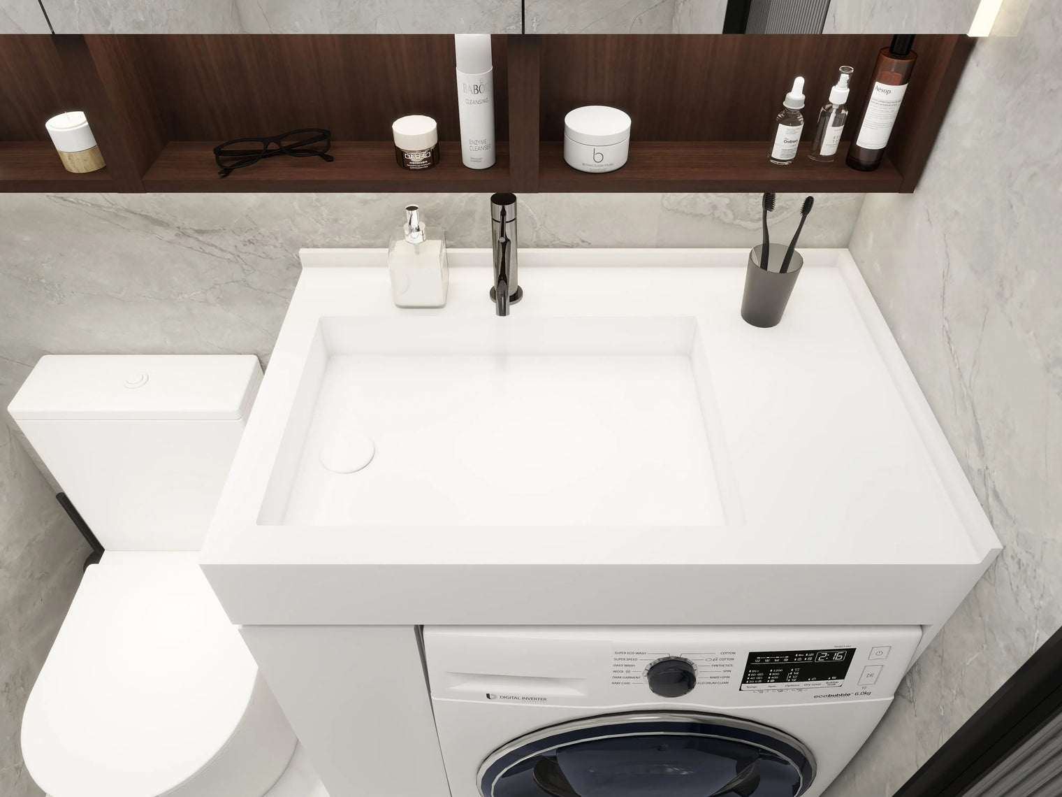 PURE Lanudry Sink 85L Combo INFINITE
