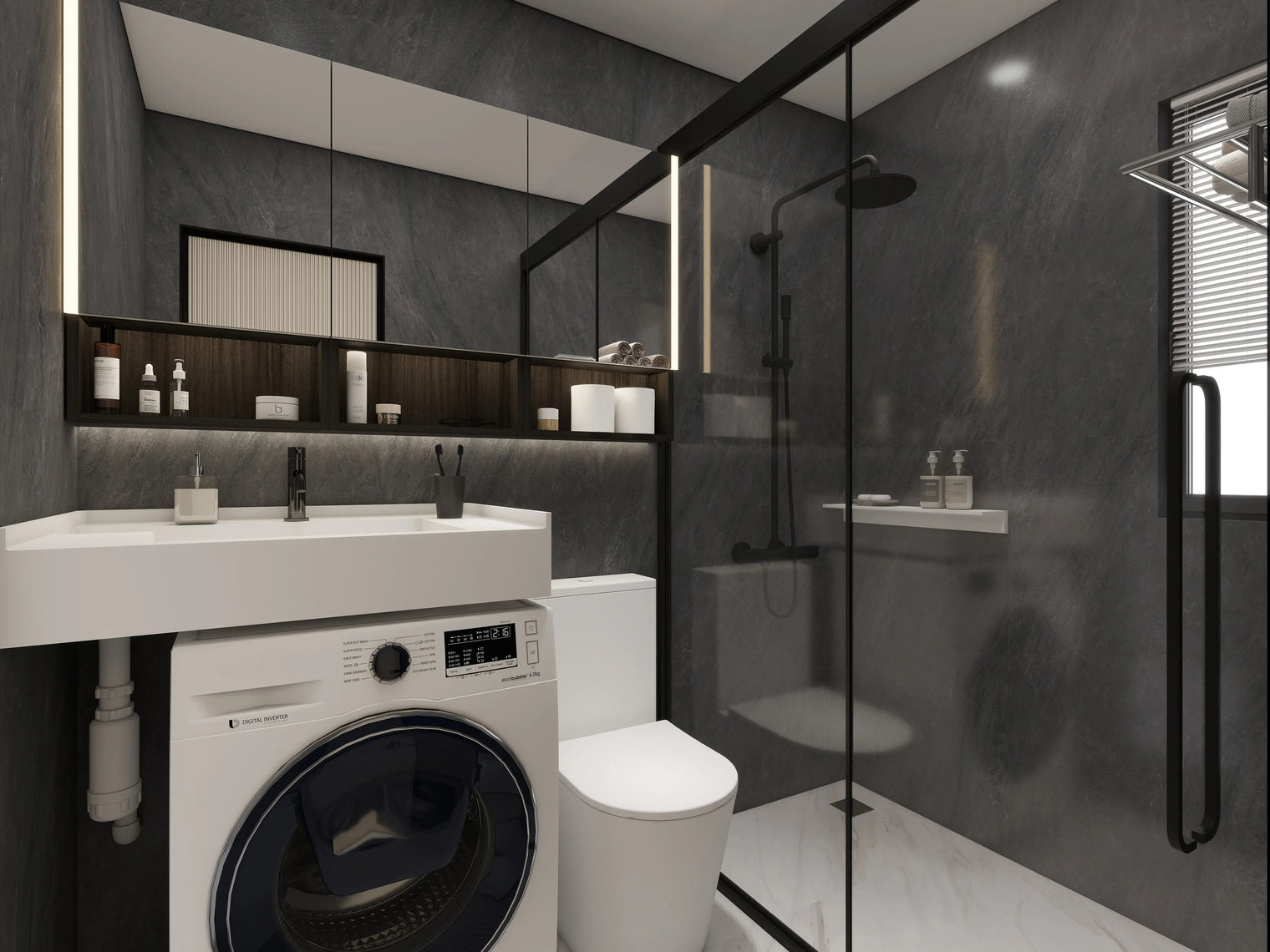 PURE Laundry Sink WM 80LS