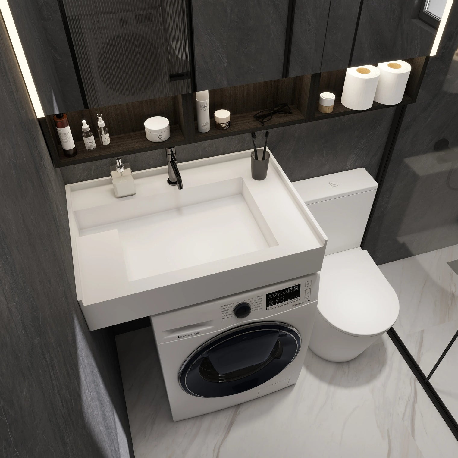 PURE Laundry Sink WM 80LS