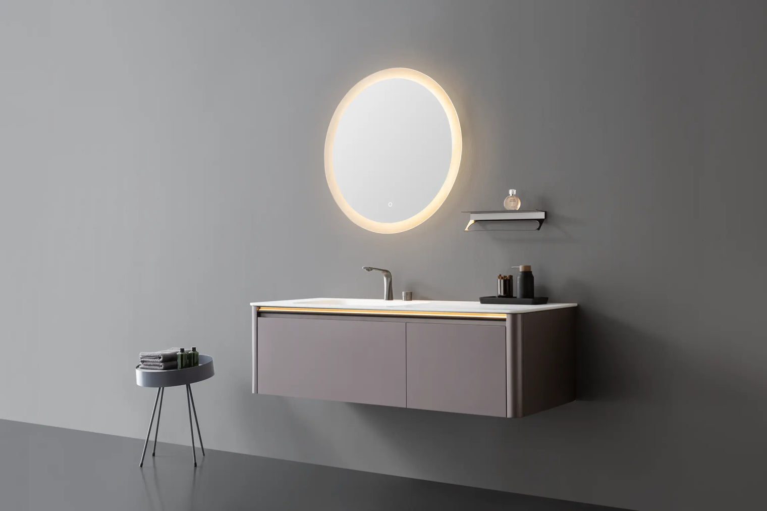 Oslo Washbasin Cabinet 150-WALL MOUNT WASHBASINS-INFINITE-訂造洗手盆,浴室翻新, small size bathtubs, custom-made bathtub HK,freestanding bathtub Hong Kong, 獨立式 浴缸 香港, premium bathtub brands HK, Where to buy bathtubs in Hong Kong, best custom bathroom furniture HK, Infinite Bath, Infinite浴缸, Cloakroom,Vanities, Mirrors,Bathroom Furniture, 浴室裝修,浴室 櫃 訂造
