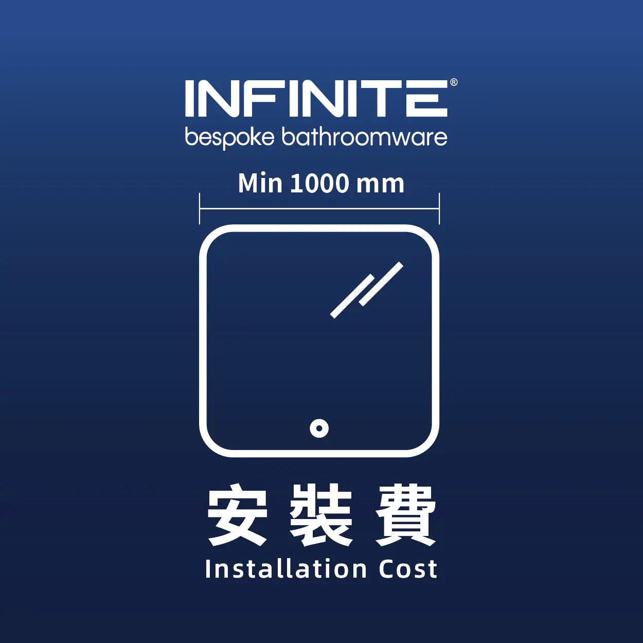 Installation service fee (LED Mirror length over 1m)