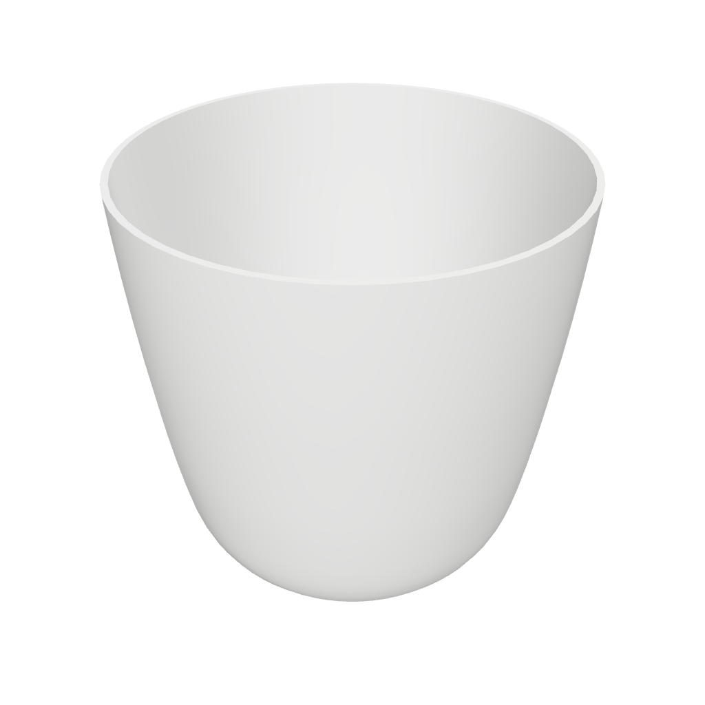 Super Thin Edge Laundry 39 Round Solid Surfaces Overcounter Washbasin Super Thin Edge系列超薄邊39厘米圓型膚感人造石台上洗手盆