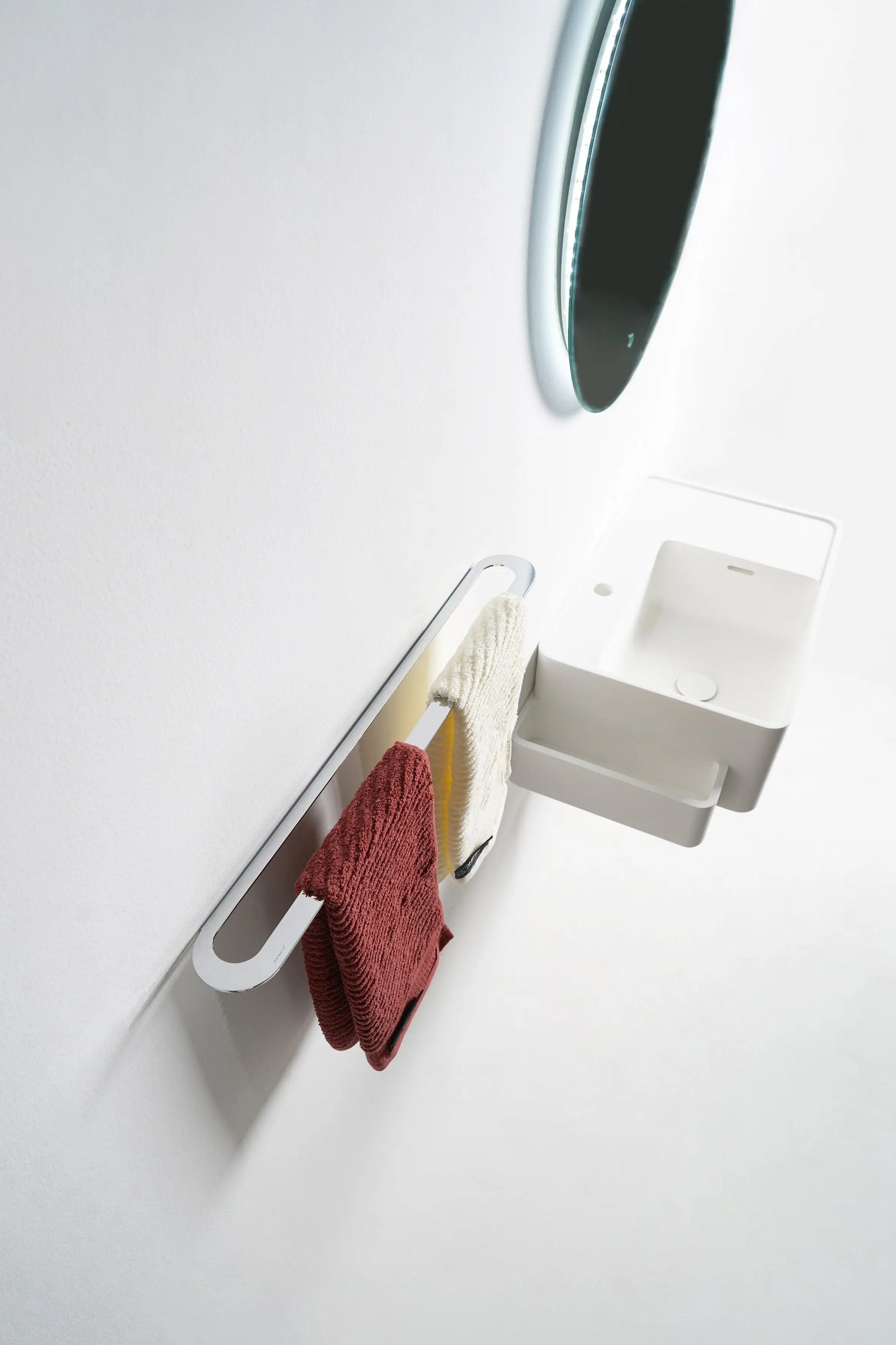 BARN Towel Rail 60-Towel Rails & Towel Rings-high-end bathtub showroom Hong Kong, Infinite Bath, Infinite Showroom, mirror cabinet,Bathtub details, Bathroom Accessories,bathroom solid surface, bathroom tailor,bathroom furniture, 浴室物料,浴室配件,浴缸香港, Bathroomware ,Bespoke bathroom,洗手盤 訂造,Cloakroom,Vanities, Mirrors,Bathroom Furniture, 浴室裝修,浴室 櫃 訂造