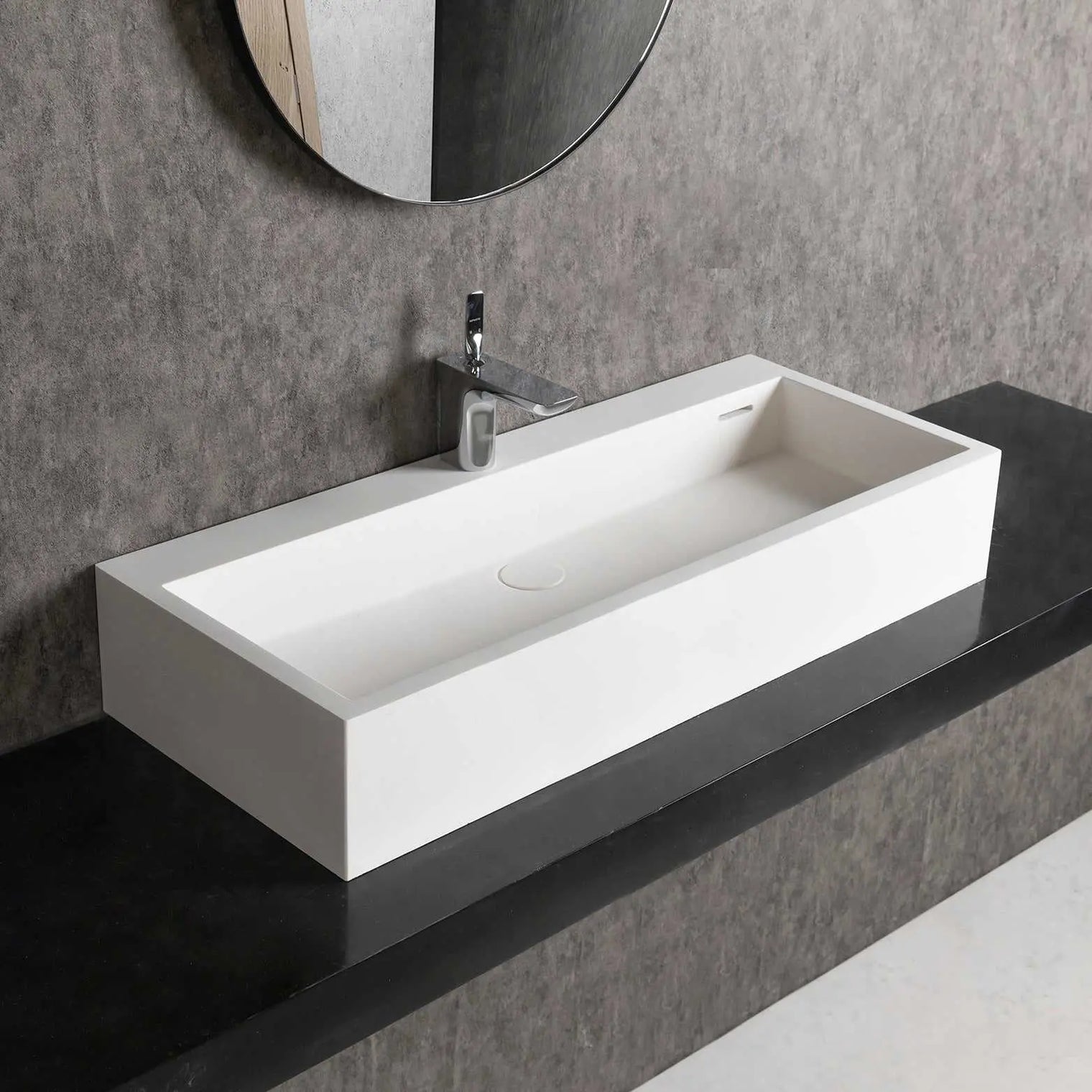 Carpi R 91.5-OVERCOUNTER WASHBASINS-訂造一體無縫洗手盆,Tailor made Washbasins,waterbasin hk, 浴室物料,浴室裝修,訂造洗手盆,浴室翻新,Bathroomware ,Bespoke bathroom,浴室配件,訂造浴室潔具,訂造浴室傢俬,香港 浴室設計 公司,best custom bathroom furniture HK, Infinite Bath