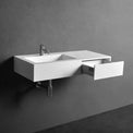 Vesta WM 90L w/Drawer-WALL MOUNT WASHBASINS-訂造一體無縫洗手盆,Tailor made Washbasins,waterbasin hk, 浴室物料,浴室裝修,訂造洗手盆,浴室翻新,Bathroomware ,Bespoke bathroom,浴室配件,訂造浴室潔具,訂造浴室傢俬,香港 浴室設計 公司,best custom bathroom furniture HK, Infinite Bath