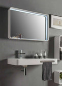 Cirque WM 75L with Towel Bar-WALL MOUNT WASHBASINS-訂造一體無縫洗手盆,Tailor made Washbasins,waterbasin hk, 浴室物料,浴室裝修,訂造洗手盆,浴室翻新,Bathroomware ,Bespoke bathroom,浴室配件,訂造浴室潔具,訂造浴室傢俬,香港 浴室設計 公司,best custom bathroom furniture HK, Infinite Bath