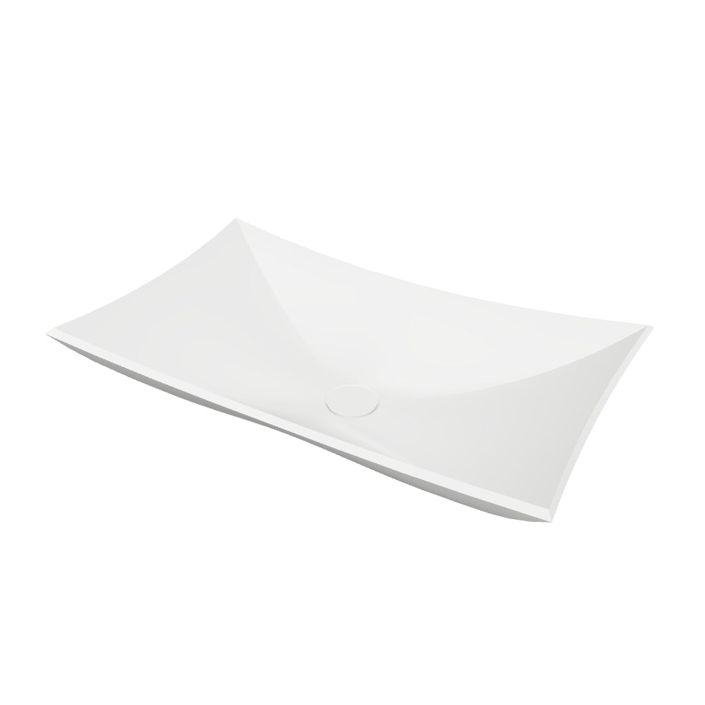 INFINITE | Arezzo 65 Wall Mount Washbasin | INFINITE Solid Surface