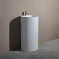 pedestal basin Badia P 45-PEDESTAL WASHBASINS-訂造一體無縫洗手盆,Tailor made Washbasins,waterbasin hk, 浴室物料,浴室裝修,訂造洗手盆,浴室翻新,Bathroomware ,Bespoke bathroom,浴室配件,訂造浴室潔具,訂造浴室傢俬,香港 浴室設計 公司,best custom bathroom furniture HK, Infinite Bath