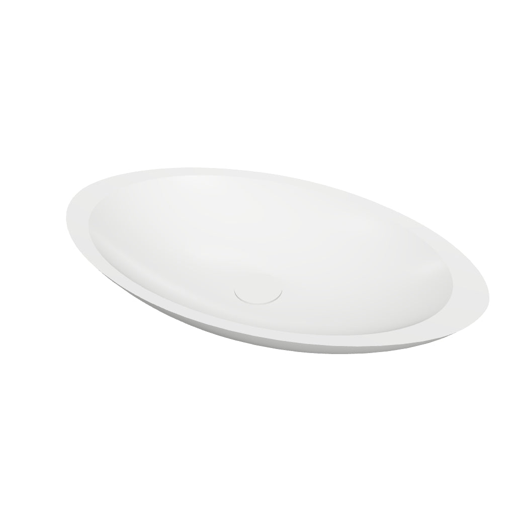 INFINITE | Bari 60 Overcounter Washbasin | INFINITE Solid Surfaces