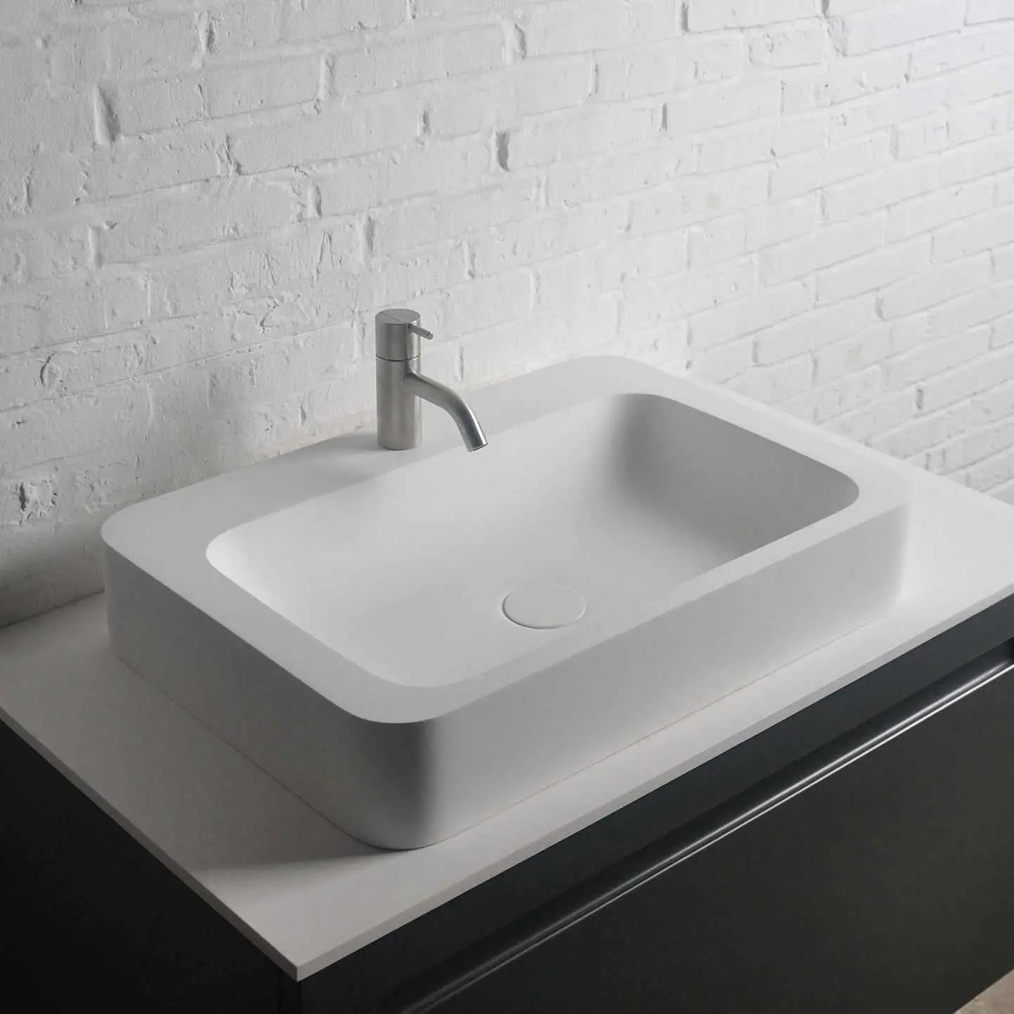 Bari Deck 60-OVERCOUNTER WASHBASINS-訂造一體無縫洗手盆,Tailor made Washbasins,waterbasin hk, 浴室物料,浴室裝修,訂造洗手盆,浴室翻新,Bathroomware ,Bespoke bathroom,浴室配件,訂造浴室潔具,訂造浴室傢俬,香港 浴室設計 公司,best custom bathroom furniture HK, Infinite Bath
