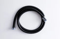 1.5M Stainless Steel Black Shower Hose-Plumbing Fittings & Supports-INFINITE-訂造洗手盆,浴室翻新, small size bathtubs, custom-made bathtub HK,freestanding bathtub Hong Kong, 獨立式 浴缸 香港, premium bathtub brands HK, Where to buy bathtubs in Hong Kong, best custom bathroom furniture HK, Infinite Bath, Infinite浴缸, Cloakroom,Vanities, Mirrors,Bathroom Furniture, 浴室裝修,浴室 櫃 訂造