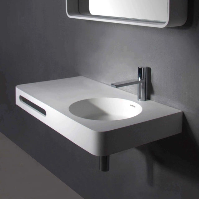 Cirque WM 75R-WALL MOUNT WASHBASINS-訂造一體無縫洗手盆,Tailor made Washbasins,waterbasin hk, 浴室物料,浴室裝修,訂造洗手盆,浴室翻新,Bathroomware ,Bespoke bathroom,浴室配件,訂造浴室潔具,訂造浴室傢俬,香港 浴室設計 公司,best custom bathroom furniture HK, Infinite Bath