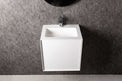 bathroom vanity Vesta WM 50 w/Drawer-WALL MOUNT WASHBASINS-訂造一體無縫洗手盆,Tailor made Washbasins,waterbasin hk, 浴室物料,浴室裝修,訂造洗手盆,浴室翻新,Bathroomware ,Bespoke bathroom,浴室配件,訂造浴室潔具,訂造浴室傢俬,香港 浴室設計 公司,best custom bathroom furniture HK, Infinite Bath