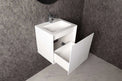 bathroom vanity Vesta WM 50 w/Drawer-WALL MOUNT WASHBASINS-訂造一體無縫洗手盆,Tailor made Washbasins,waterbasin hk, 浴室物料,浴室裝修,訂造洗手盆,浴室翻新,Bathroomware ,Bespoke bathroom,浴室配件,訂造浴室潔具,訂造浴室傢俬,香港 浴室設計 公司,best custom bathroom furniture HK, Infinite Bath