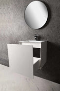 bathroom vanity Vesta WM 50 w/Drawer-WALL MOUNT WASHBASINS-訂造一體無縫洗手盆,Tailor made Washbasins,waterbasin hk, 浴室物料,浴室裝修,訂造洗手盆,浴室翻新,Bathroomware ,Bespoke bathroom,浴室配件,訂造浴室潔具,訂造浴室傢俬,香港 浴室設計 公司,best custom bathroom furniture HK, Infinite Bath