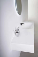 Spio WM 100R w/Shelf-WALL MOUNT WASHBASINS-訂造一體無縫洗手盆,Tailor made Washbasins,waterbasin hk, 浴室物料,浴室裝修,訂造洗手盆,浴室翻新,Bathroomware ,Bespoke bathroom,浴室配件,訂造浴室潔具,訂造浴室傢俬,香港 浴室設計 公司,best custom bathroom furniture HK, Infinite Bath