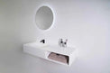 Spio WM 120L w/Shelf-WALL MOUNT WASHBASINS-訂造一體無縫洗手盆,Tailor made Washbasins,waterbasin hk, 浴室物料,浴室裝修,訂造洗手盆,浴室翻新,Bathroomware ,Bespoke bathroom,浴室配件,訂造浴室潔具,訂造浴室傢俬,香港 浴室設計 公司,best custom bathroom furniture HK, Infinite Bath